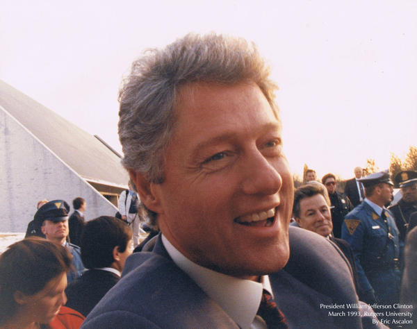 Bill Clinton at Rutgers 1993