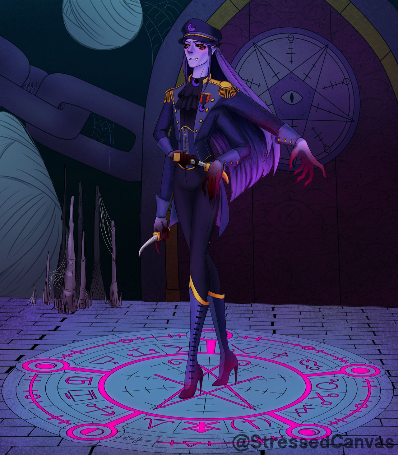 Body Shamura Raper Shamura Bishop of war with background watermarked by StressedCanvas on ...