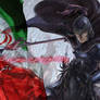 wallpaper - Flag Iran - Daryun. Anime Arslan.Senki