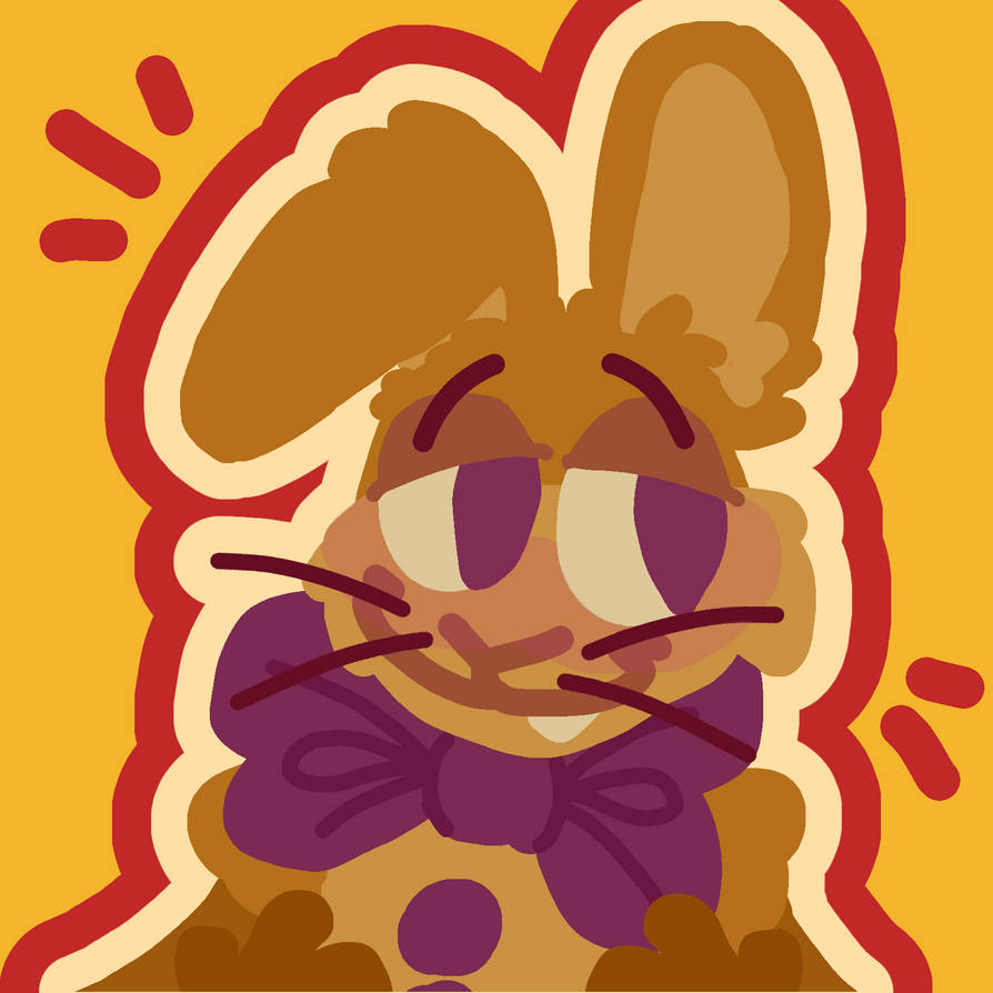 Spring Bonnie Sticker spring bonnie by funn1estt on DeviantArt