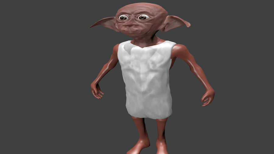 1st draft dobby with body by wathen on DeviantArt