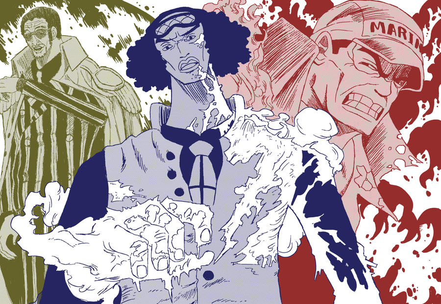 One Piece The Three Admirals By Neodusk On Deviantart One Piece The Three Admirals By Neodusk On Deviantart