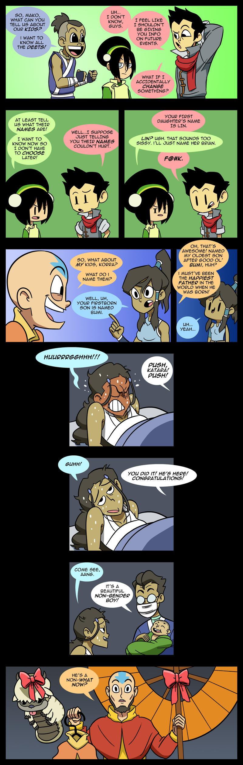 LoK: Team Avatar Meets Team Avatar Pt. 2 by Neodusk