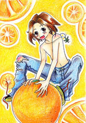 Yoh and orange fun