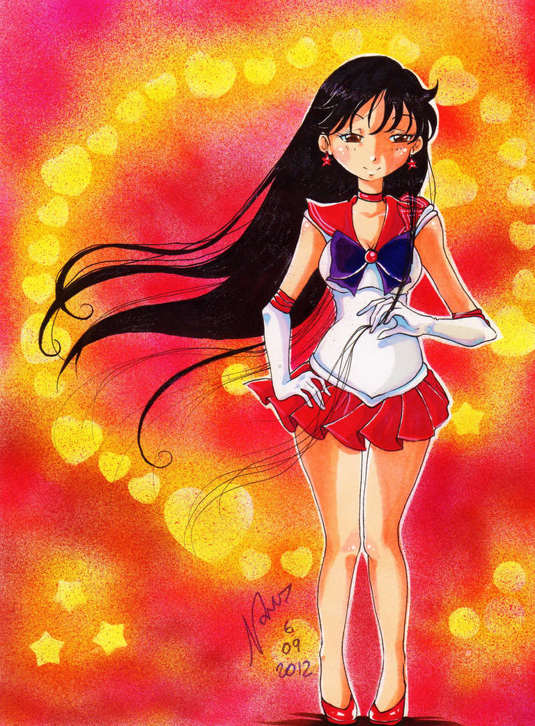 Sailor Mars by NanakoNyan on DeviantArt