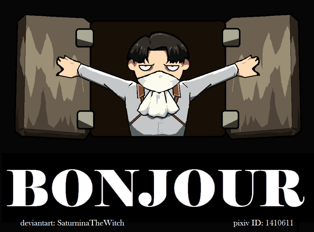 tshirt design: Bonjour by NanakoNyan on DeviantArt
