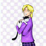 Teru with Mob the Cat