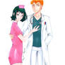 Nurse Tome and Doctor Reigen :3