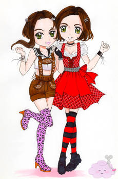 TopModel manga: Oktoberfest fashion