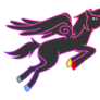 Flying Neon Pegasus