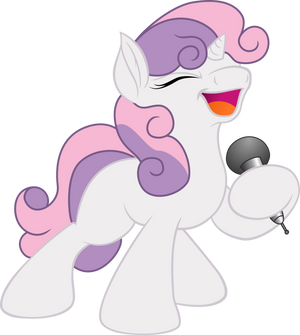 Sweetie Belle Singing