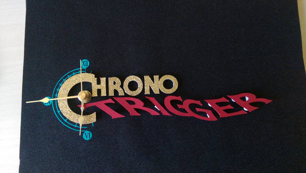 Chrono Trigger Shadowbox Clock