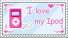 Stamp: I love my Ipod
