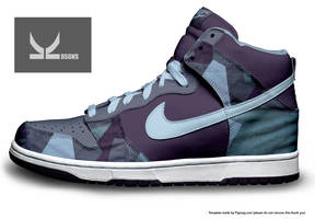 Urban Camo Nike Dunks Hi