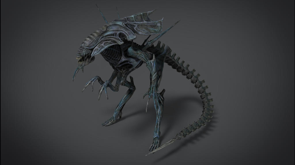 Alien Queen render by papkapapka on DeviantArt