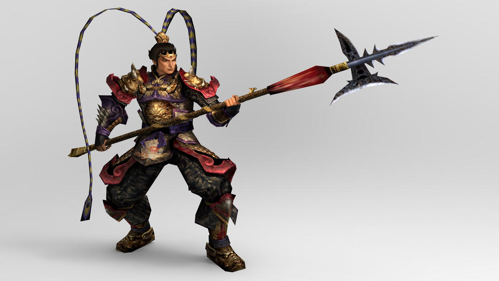 Lu Bu render #1 by papkapapka on DeviantArt