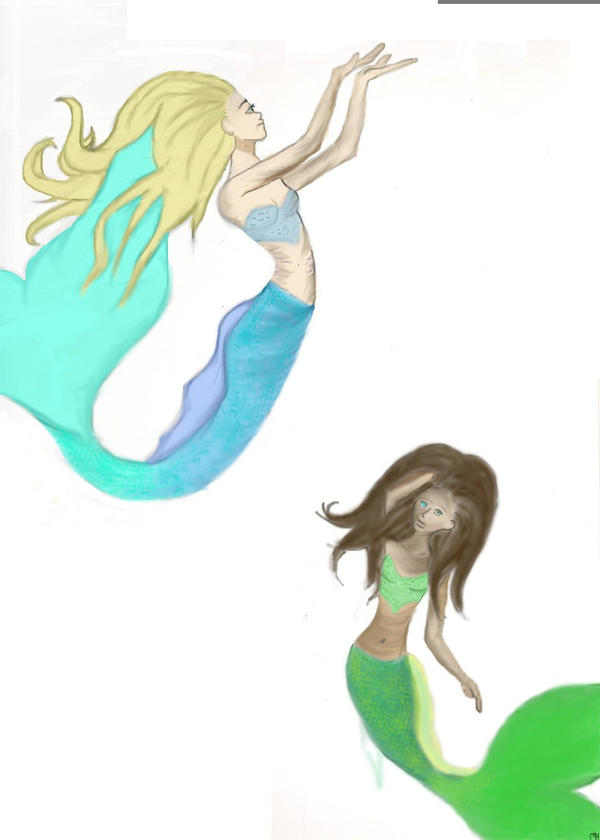 Mermaids colored