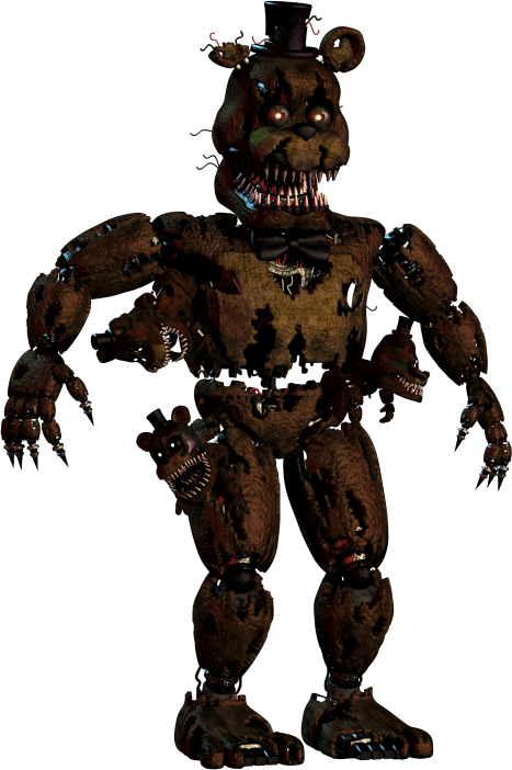 Five Nights at Freddy's 4- Nightmare Freddy by Acidiic on DeviantArt