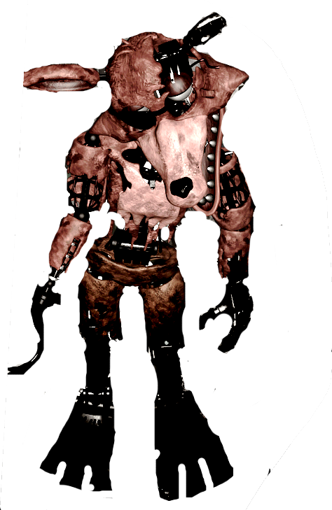 Fnaf 2 Withered Foxy png by Y-MMDere on DeviantArt