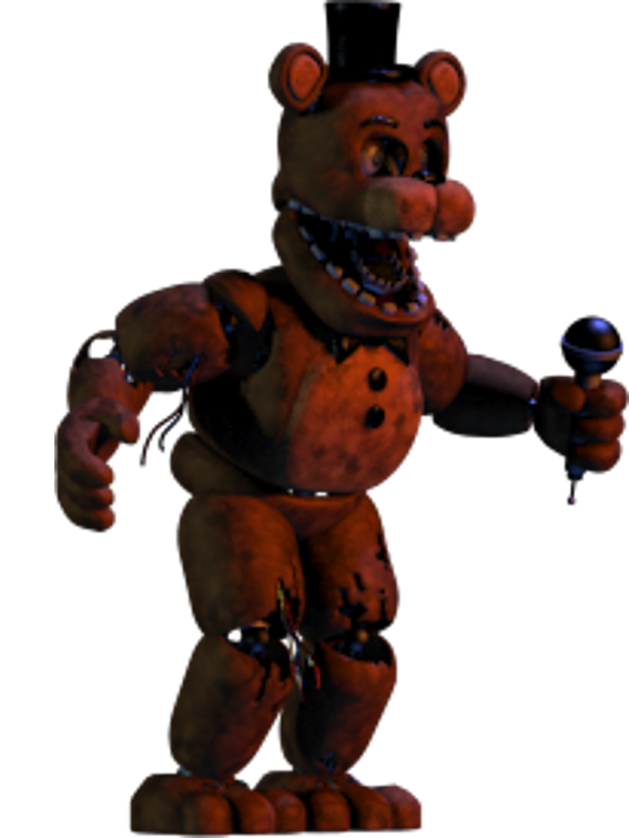 Download Five Nights At Freddy's Who's Your Favorite Withered - Fnaf Withered  Foxy Png - Full Size PNG Image - PNGkit