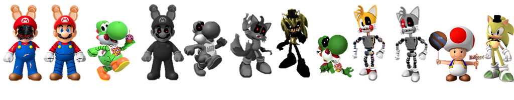 FNAS Characters part 2 by fnatirfanfullbodies on DeviantArt