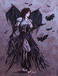 Bat Goddess in Colour by Shakoriel
