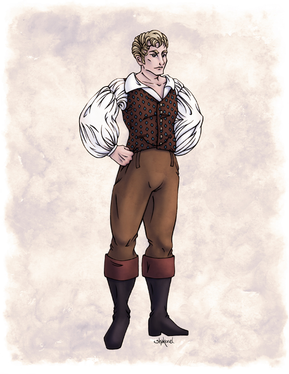 Lord Sebastian Bramdale in Colour by Shakoriel