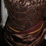 steampunk dress: corset detail