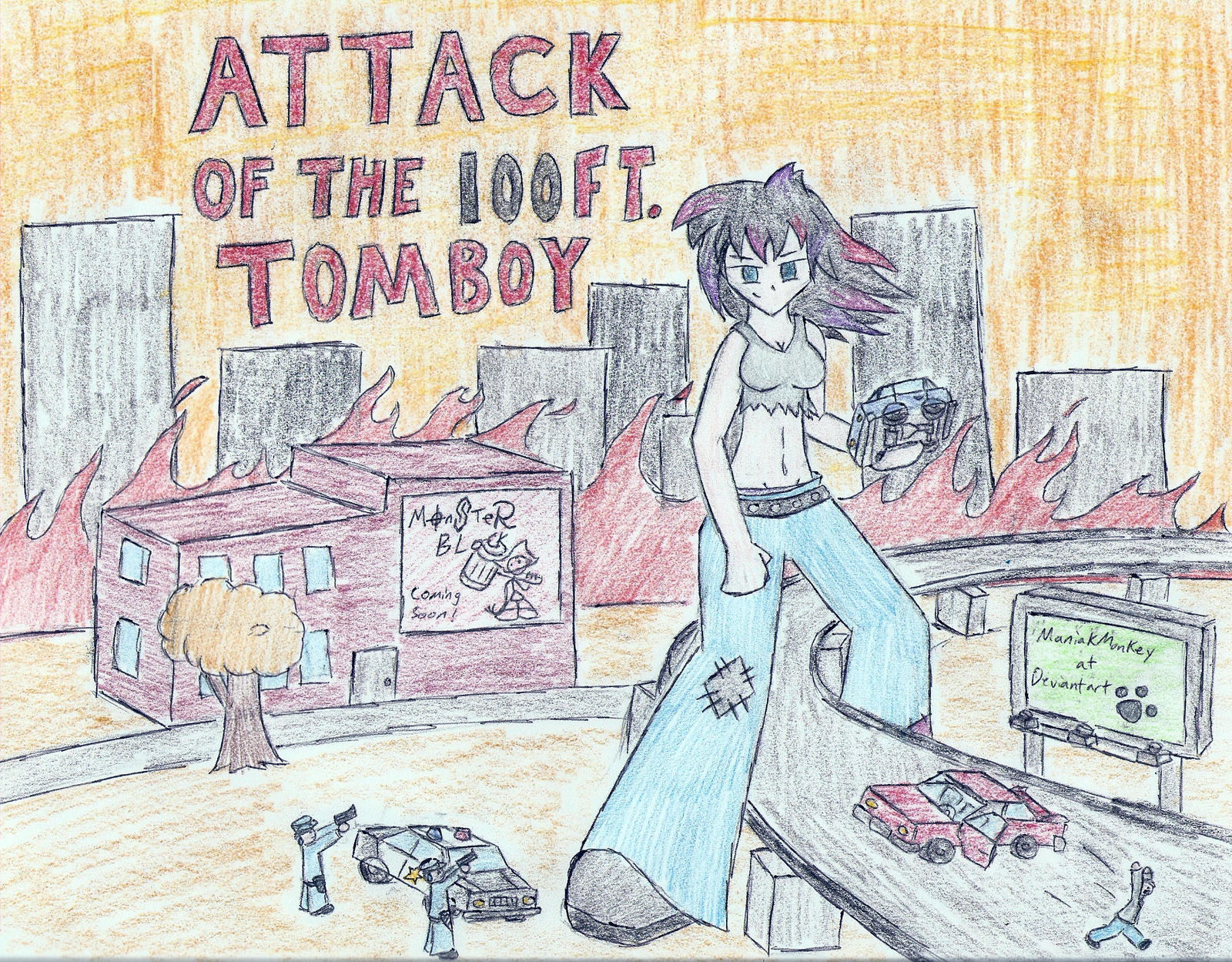 Attack of the 100ft Tomboy