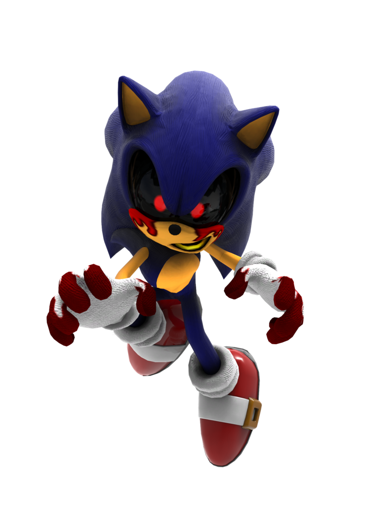 MMD sonic.exe. by InkMixer12100 on DeviantArt