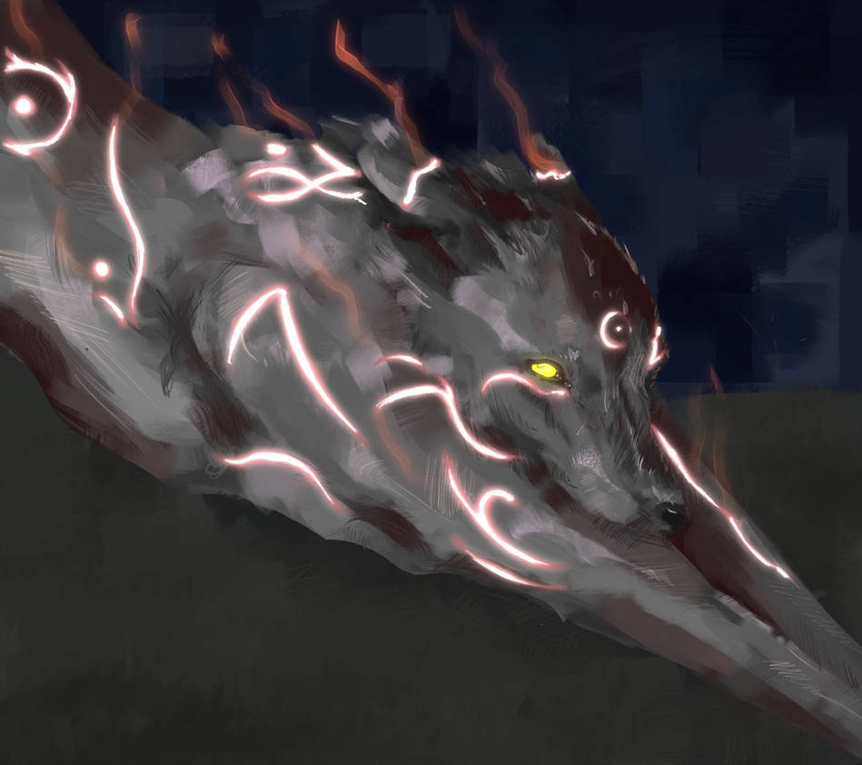 Cursed Wolves Cursed Wolf by abdeiirs on DeviantArt