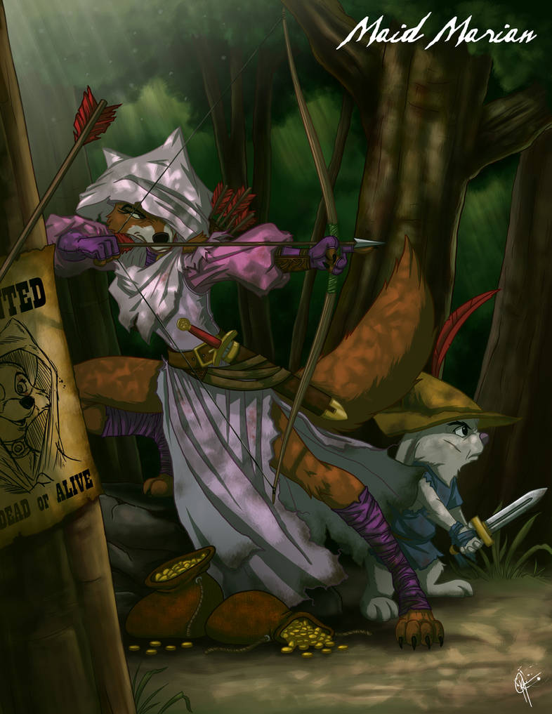 Twisted Princess: Maid Marian by jeftoon01