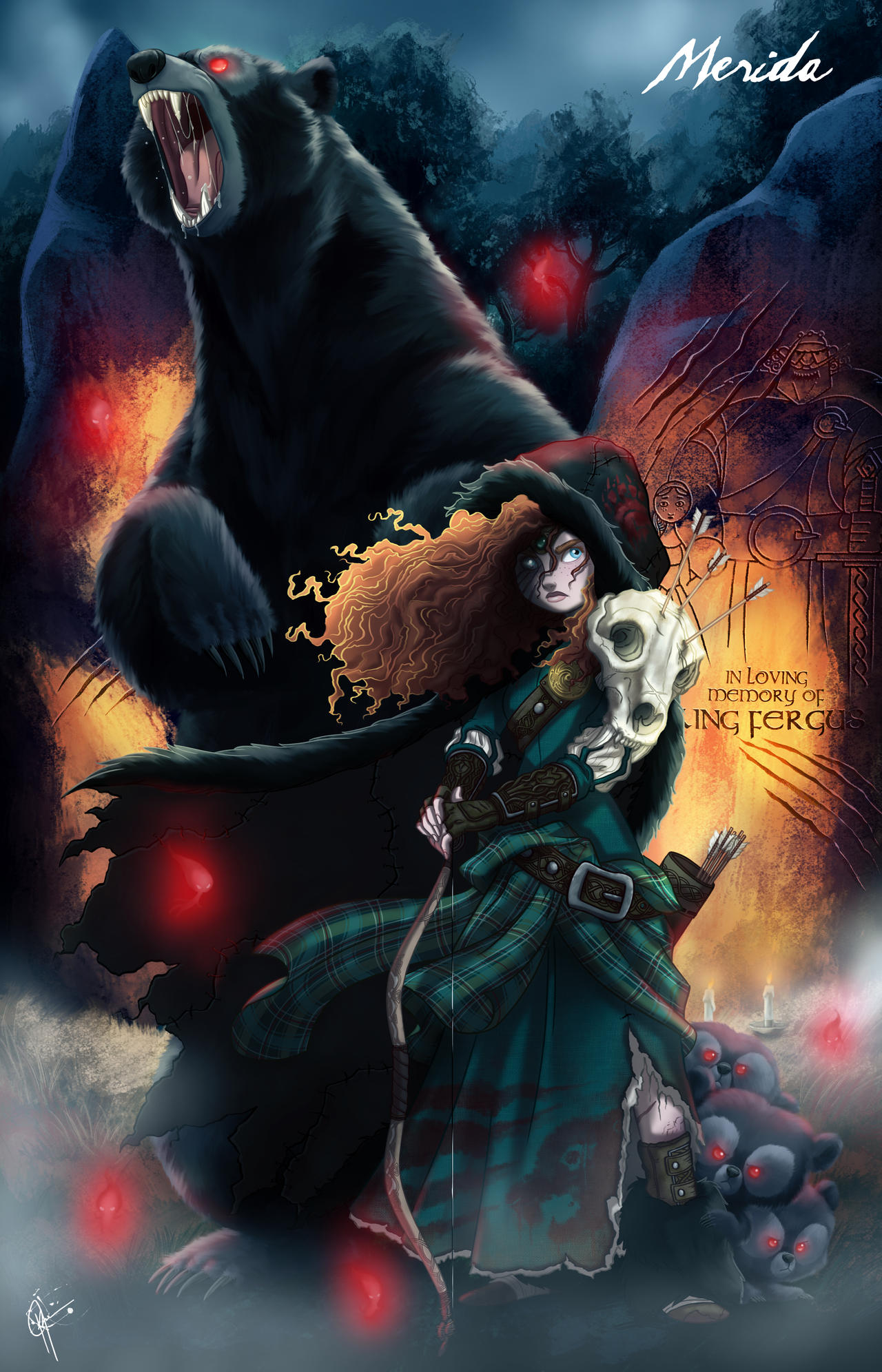 Twisted Princess: Merida