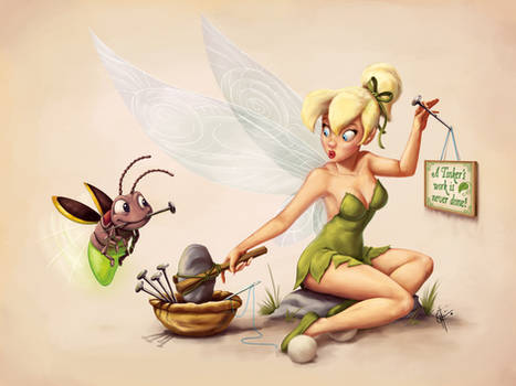 Art of Tinker Bell: Classic Pin-Up