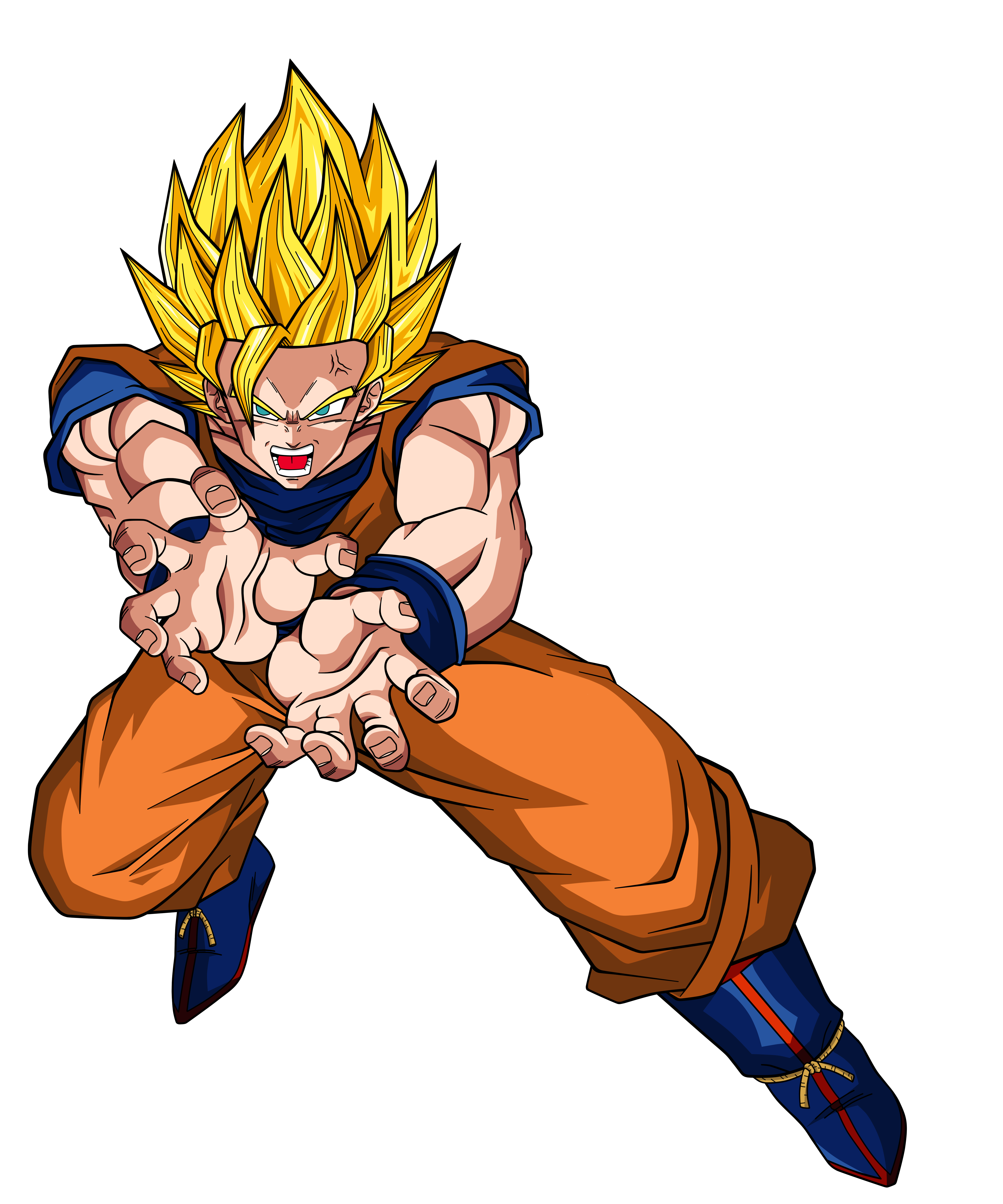 Goku Super Saiyajin 2 by MaiagulCuon on DeviantArt Goku Super Saiyajin 2 by MaiagulCuon on DeviantArt