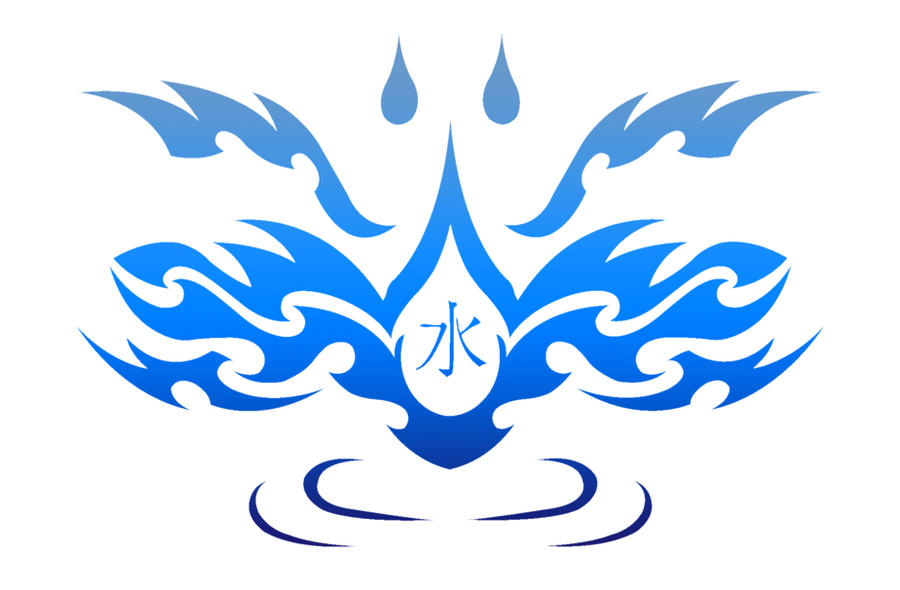 Water Kanji Tribal by kuroakai on DeviantArt Water Kanji Tribal by kuroakai on DeviantArt