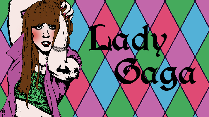 Lady Gaga Female Harlequin