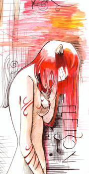 Fan art de Nyu Elfen lied