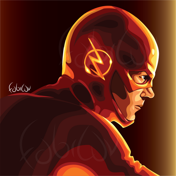 The Flash! (Vectors) by FabiLuv on DeviantArt