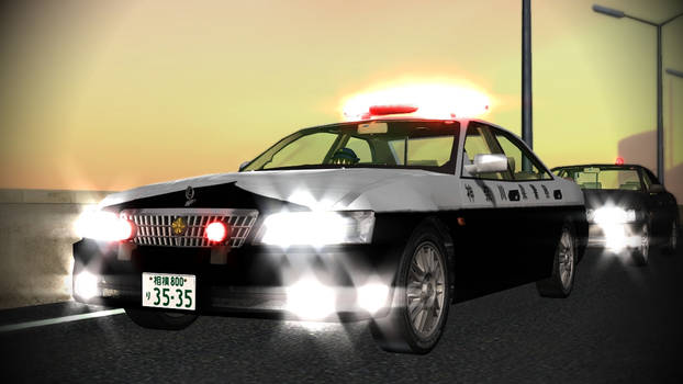 Nissan Laurel GC35 Kouki Japanese PoliceCar MMD DL