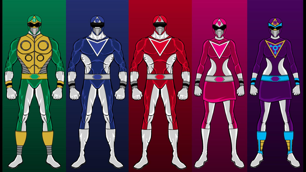 Element Point Rangers by Rockjans35 on DeviantArt