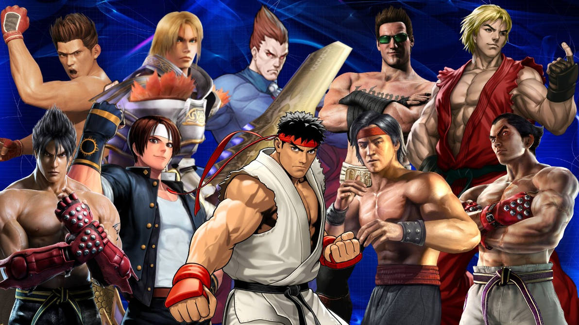 Fighting Game Characters by Rockjans35 on DeviantArt