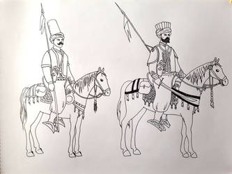 Ottoman horsemen