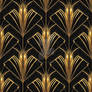 ART DECO - GOLD / BLACK (Wallpaper for DeviantArt)