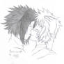 Sasunaru cute kiss