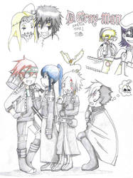 D.gray-man chibi collection