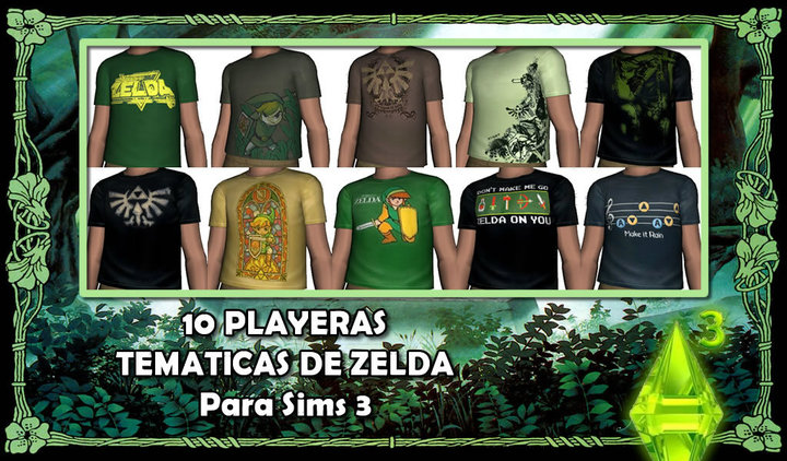 TS3 - 'The legend of Zelda' T-shirts