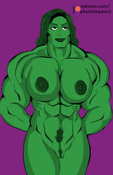 She Hulk (Nude Variant)