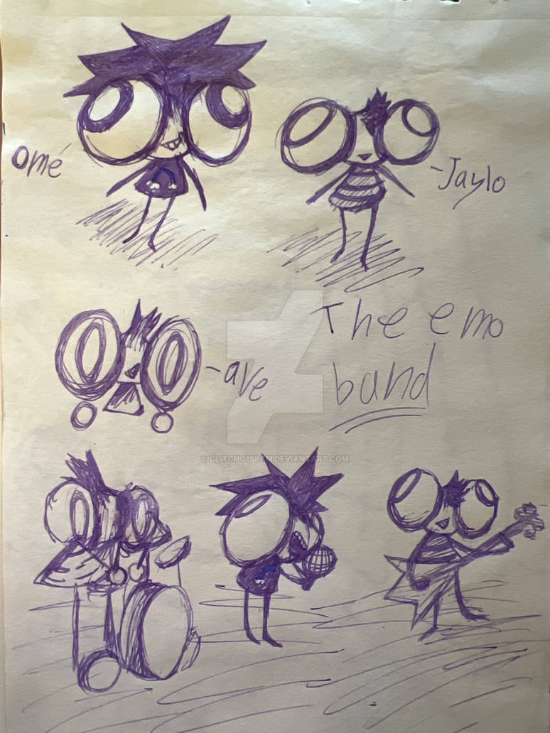 The emo band by Glitcho1spam on DeviantArt
