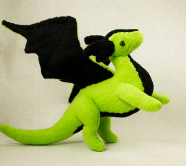 Limey Green Dragon Doll